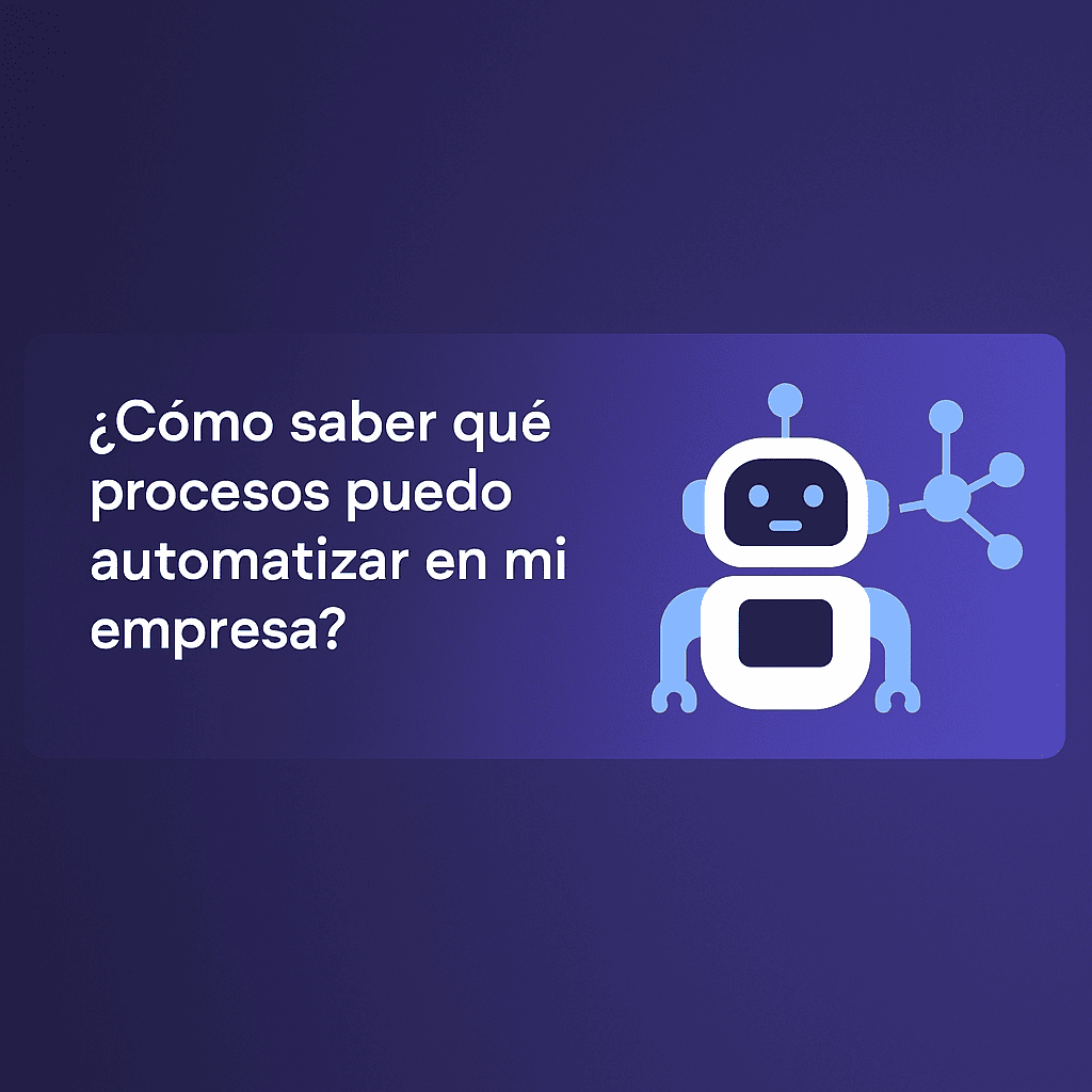 que procesos puedo automatizar en mi empresa