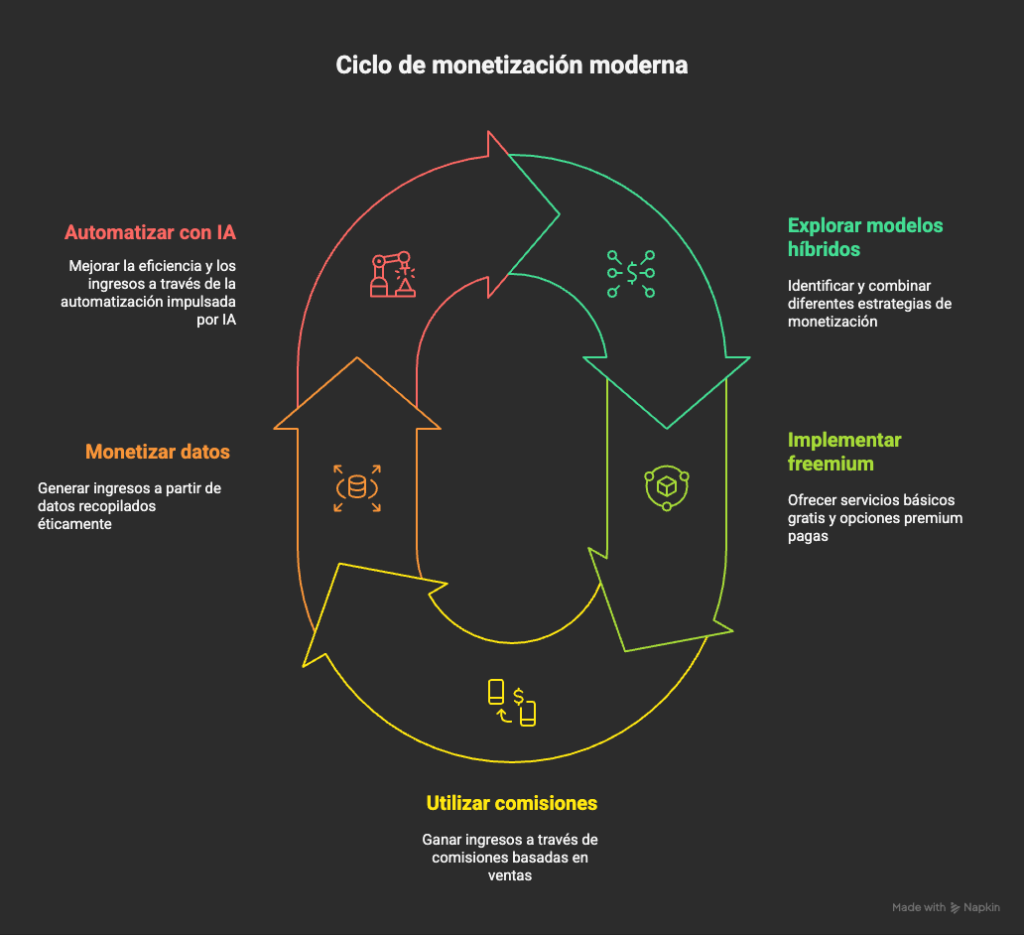 modelos de monetización para startups