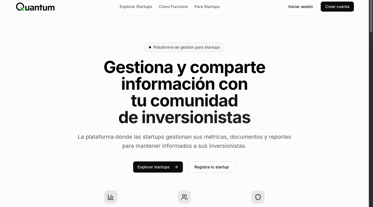 Quantum - Inversión Inteligente en Startups